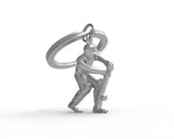 Metalmorphose Metal Keyring - Cricket