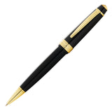 Cross Bailey Light Ballpoint Pen Black Resin Gold Plated Trim - AT0742-9