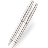 Cross Coventry Ballpoint Pen & Pencil Set Polished Chrome - AT0661-7