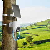 EZVIZ CS-HB8c/SP 4MP W4GA with Solar Panel  4G & Wi-Fi Smart Home Battery Camera Kit