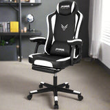 Deli E4936WHT Incubus Gaming Chair - White/Black