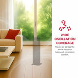 Defy DTH100 Black PTC Tower Fan Heater