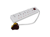 Ellies 8 Way High Surge Multiplug 0.5M - FBWP3[V1]