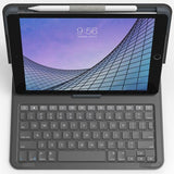 Zagg Messenger Folio 2 Keyboard & Case for iPad 10.2" & iPad Air 10.5" Grey