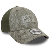 Red Bull Racing F1 New Era 39Thirty Corduroy Fitted Hat - Gray