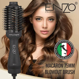 ENZO EN-6125 Black Titanium Hair Dryer and Volumizer