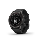Garmin fēnix® 7 Pro – Sapphire Solar Edition Carbon Gray DLC Titanium with Black Band