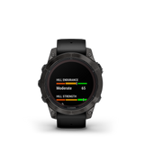 Garmin fēnix® 7 Pro – Sapphire Solar Edition Carbon Gray DLC Titanium with Black Band