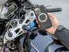 Quad Lock Motorcycle Fork Stem Mount - V2