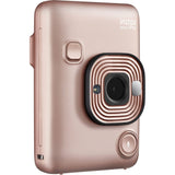 Fujifilm Instax Mini LiPlay Hybrid Instant Camera Blush Gold Kit