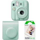 Fujifilm Instax Mini 13 Instant Camera Kit 3 (Lagoon Green)