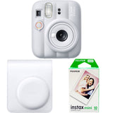 Fujifilm Instax Mini 13 Instant Camera Kit 3 (Clay White)