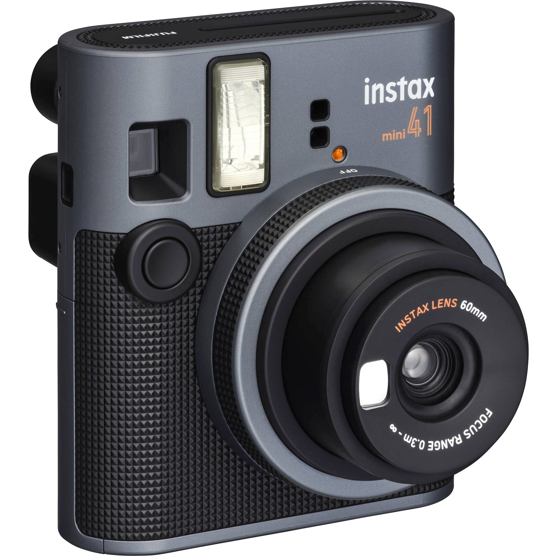 Simplex 41. Instant Loading Camera Fujifilm Instax Mini 41 Instant Film Camera (Black/ Grey) – New World