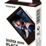 Fujifilm Instax Mini Film Black Frame Pack Of 10