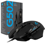 Logitech G502 HERO High Performance Wired Gaming Mouse - Black