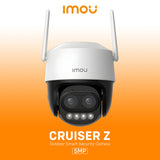 IMOU Cruiser Z 3K AI Hybrid Zoom Smart PT Wi-Fi Security Camera - IPC-S7DP-5MOWEZ