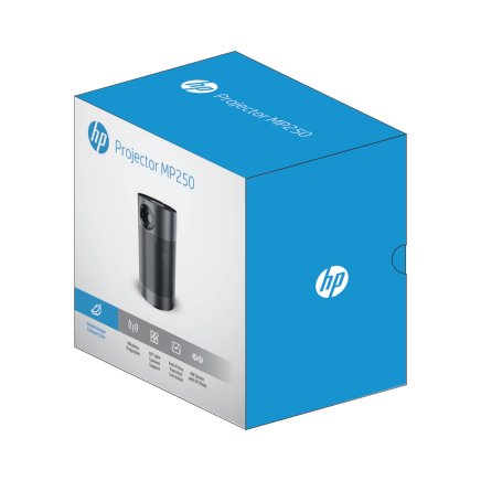HP MP250 Mobile Projector – New World HP MP250 Mobile Projector – New World