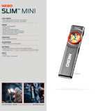 NEBO Slim Mini Rechargeable Pocket Light - 250 Lumens