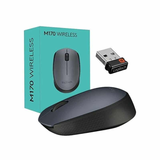 Logitech M170 Ambidextrous Wireless Mouse Grey 910-004642