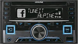 Alpine CDE-W296BT Bluetooth 2Din Car Radio, Black