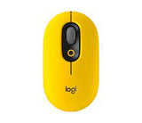 Logitech POP Mouse with emoji Mouse - Yellow