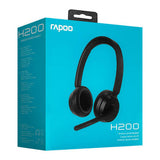 Rapoo H200 Wireless Stereo Headset - Black