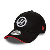 Haas Racing F1 New Era 9Forty 2024 Team Baseball Cap - Black