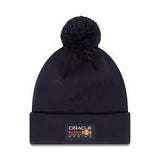 Red Bull Racing Essential Blue Bobble Knit Beanie