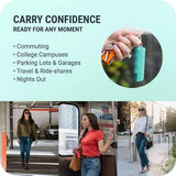 SABRE Pepper Spray with Quick Release Key Ring Mint (HC-14-MT-02)