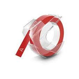 DYMO Embossing Label Tape Red - 9mm x 3m