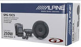 Alpine SPG-13CS  G-Series 5.25″ 65Watt RMS Component Split System