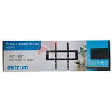 Astrum WB580 Wall Mount Bracket 40 – 85″ 75KG Black