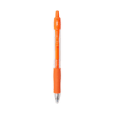 Pilot G2 Retractable Gel Ink Pen Fine 0.7mm - Neon Orange