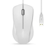 Rapoo N1200 Silent Wired Mouse - White