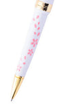 Cross Bailey Light™ Cherry Blossom Glossy White Resin Ballpoint Pen - AT0742-15
