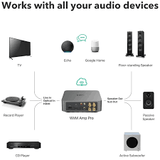 WiiM Amp Pro Streaming Amplifier - Grey