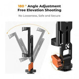 K&F Metal Phone Clamp with Shoe for Phone on Camera Mounting - KF31.094