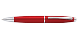 Cross Calais Ballpoint Pen Metallic Crimson Chrome Trim - AT0112-19