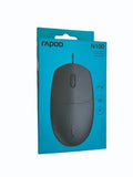 Rapoo N100 Wired Mouse - Black