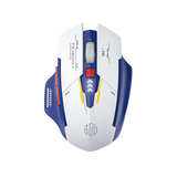 Inphic F9 2.4G Wireless Office Mouse with Silent Clicks - Blue/White