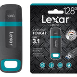 Lexar JumpDrive Tough 128GB USB 3.1 Gen 1 Flash Drive