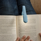 Kikkerland Rechargeable Clip Book Light - Blue