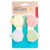 Kikkerland Seashell Bag Clips
