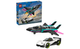 60489 LEGO® City Jet vs. Car