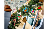 40744 LEGO® Iconic Christmas Ornament Selection