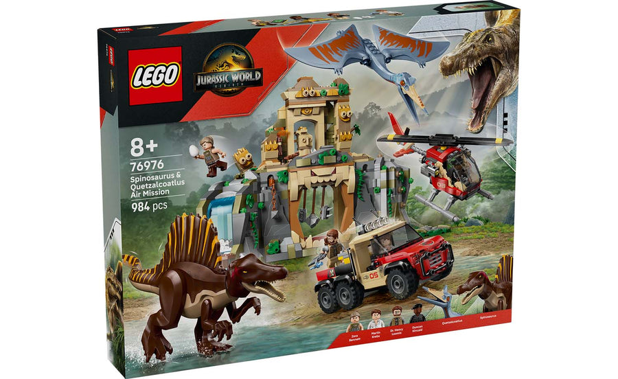 76973 LEGO® Jurassic World™ Raptor & Titanosaurus Tracking Mission
