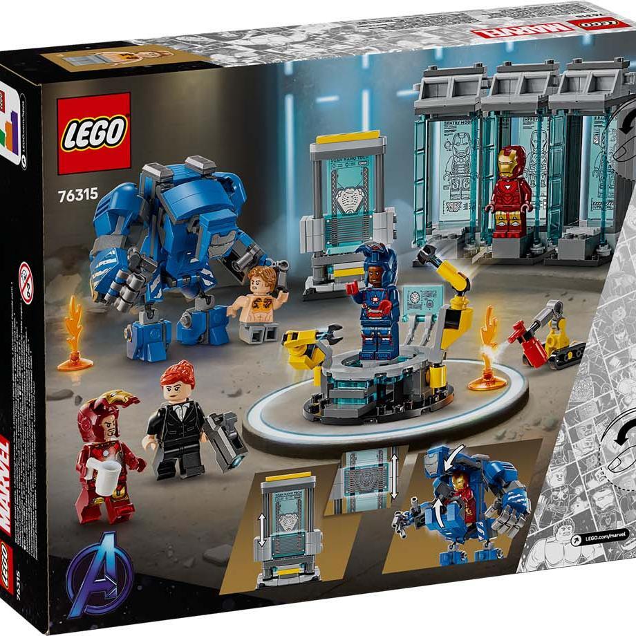 76315 76315 LEGO® Marvel Iron Man's Laboratory: Hall of Armour – New World