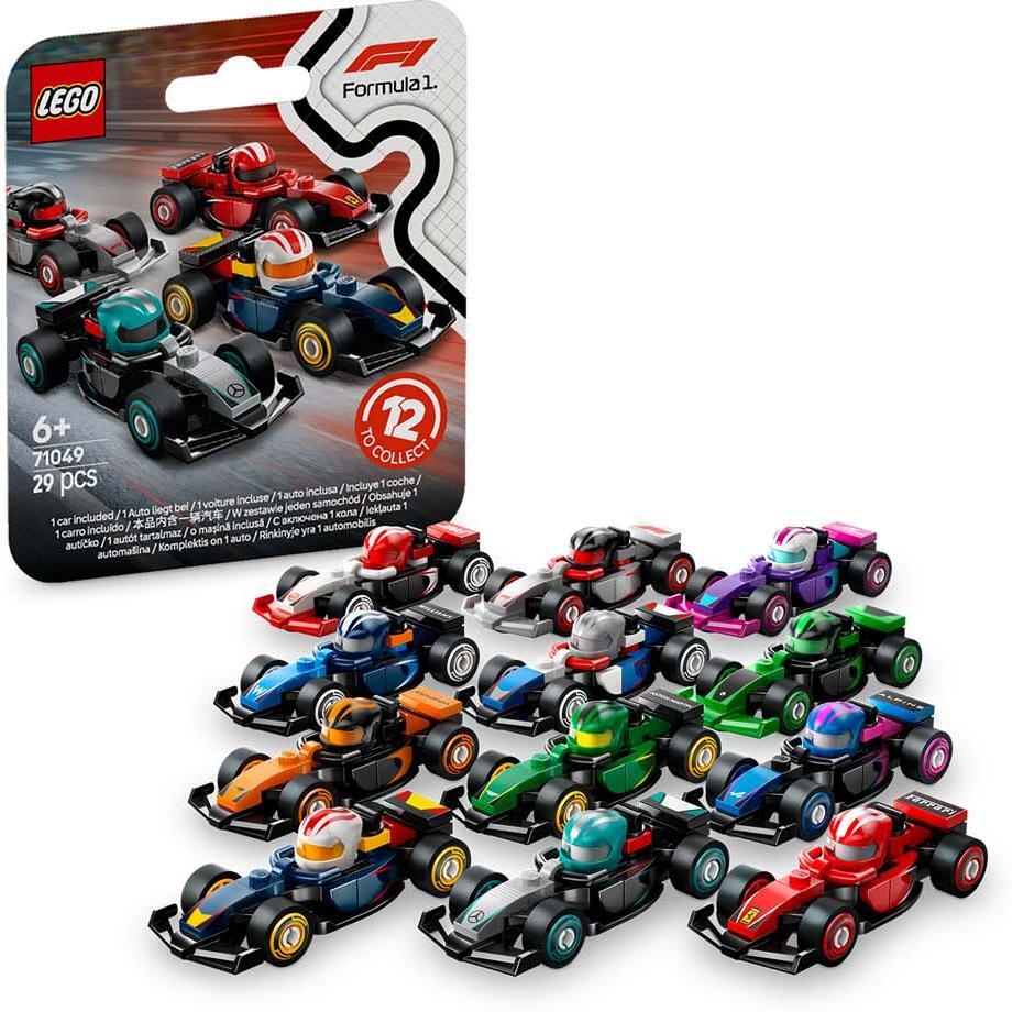 71049 LEGO® Minifigures F1® Collectible Race Cars – New World