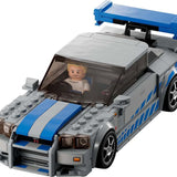 76917 LEGO® Speed Champions 2 Fast 2 Furious Nissan Skyline GT-R (R34)