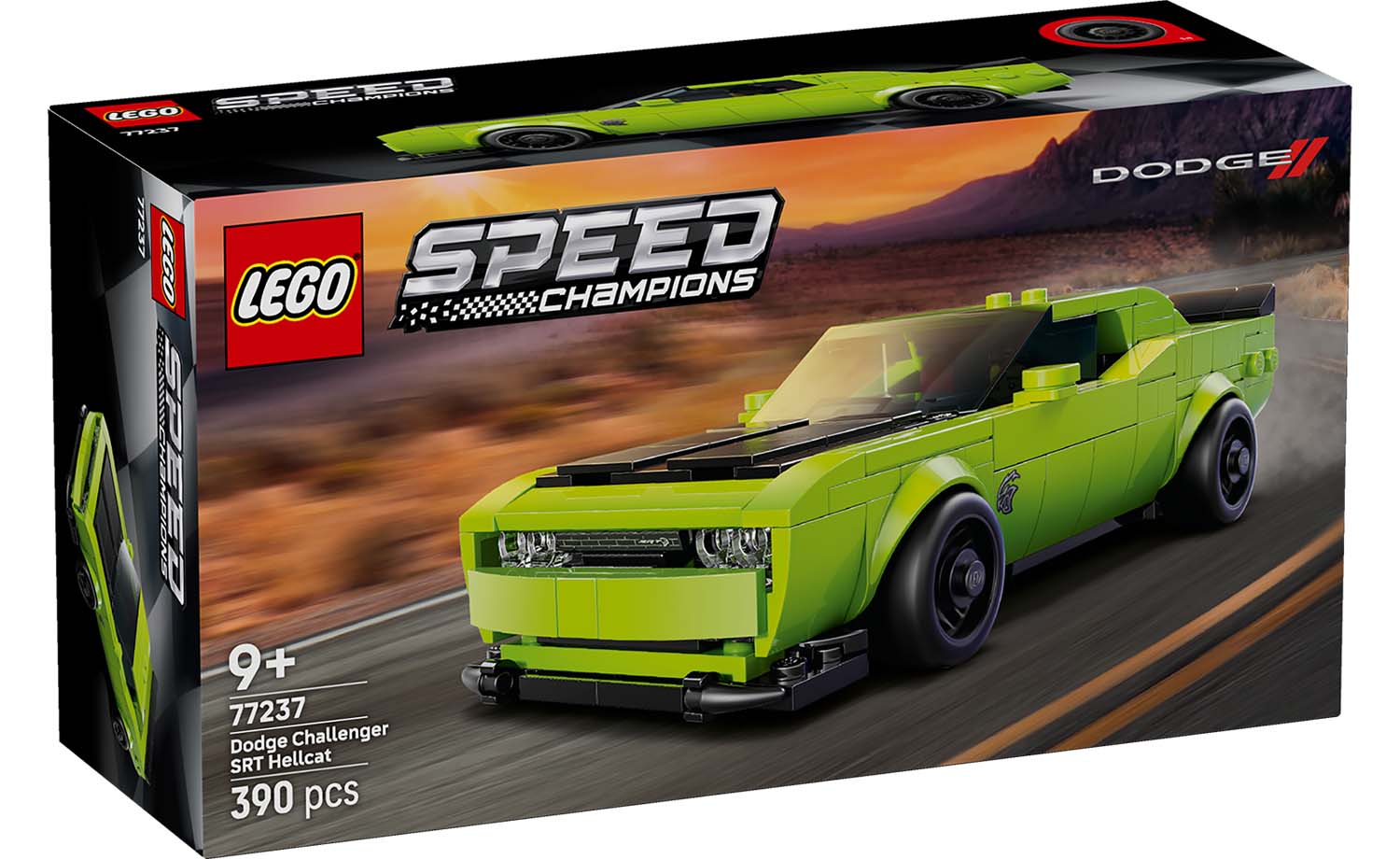 77237 LEGO® Speed Champions Dodge Challenger SRT Hellcat Sports Car ...